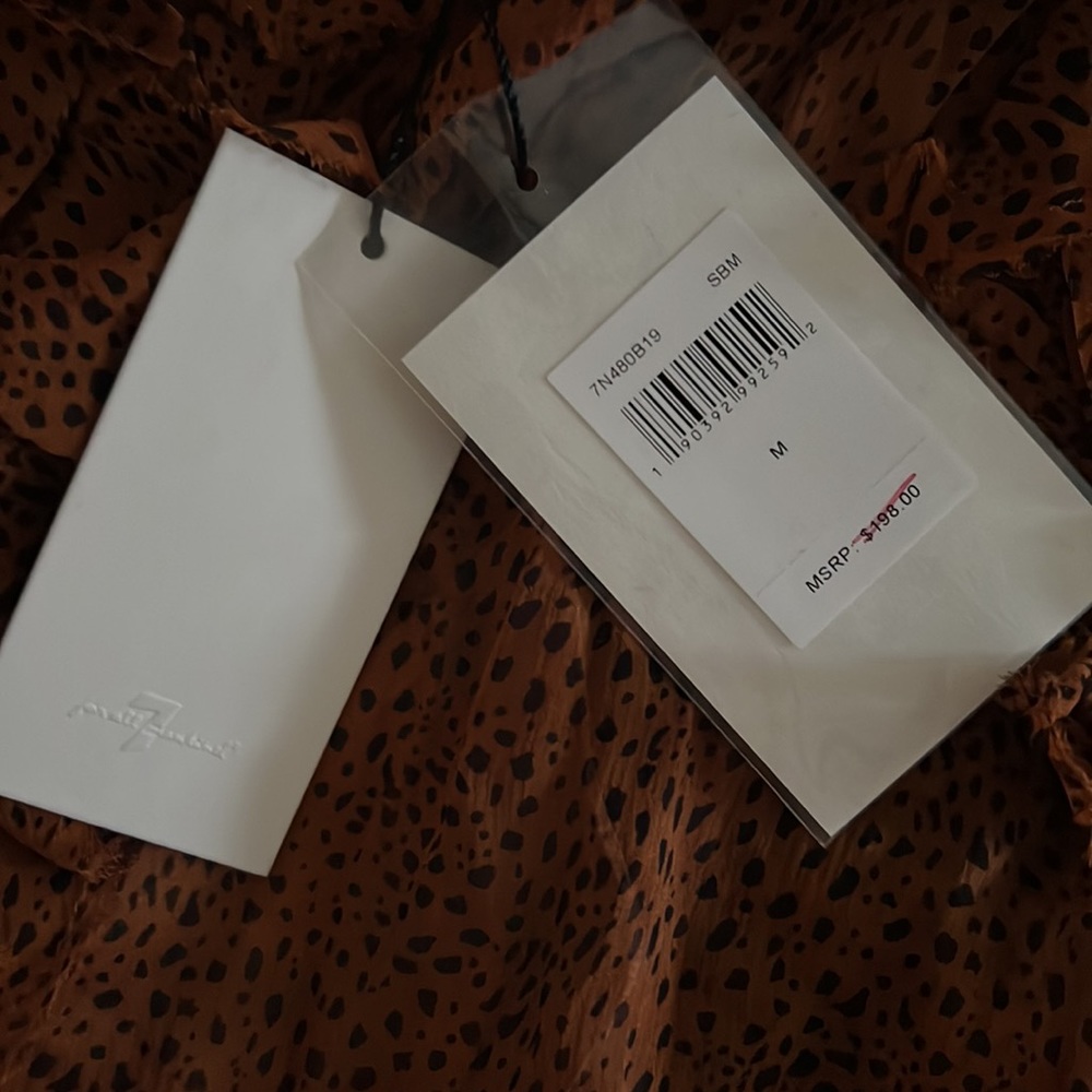 7 for all Mankind-SLEEVELESS RUFFLE TOP - Picture 7 of 8